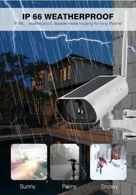 Outdoor 1080P Solar Security Camera 4G Practical Two Way Audio