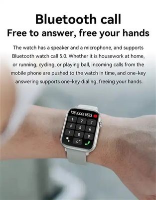 IP67 Practical Smartwatch With BT Calling HK27 1.78" AMOLED Calling Smartwatch