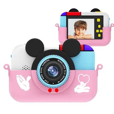 40MP Selfie Kids Digital Cameras With Games 1080P 600mah Battery