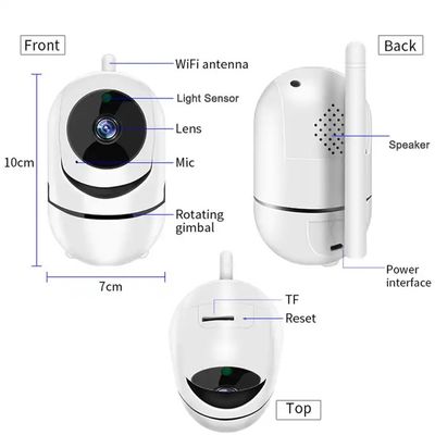1080P Security Wireless Baby Monitor Camera Weatherproof WiFi IP Camera