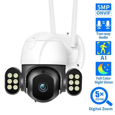 8MP ABS 4K Outdoor Security Camera Wireless Full UHD With CMOS Sensor