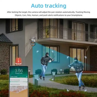4MP 4G Cctv Security Ip Camera Outdoor Dual Lens Network Camera