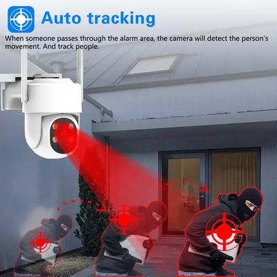 4CH WIFI Security Camera System Wireless Cctv Wifi Solar Nvr 4MP Solar IP Battery
