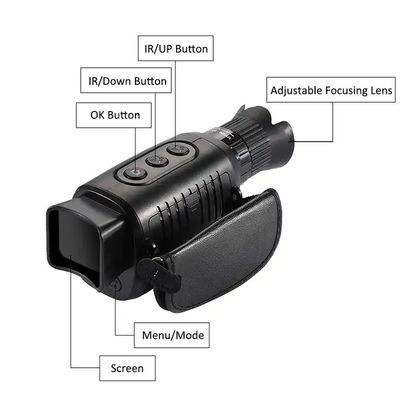 1080P FHD Night Vision Telescope Night Hunting Digital Instrument Infrared Optical 4X Night Vision
