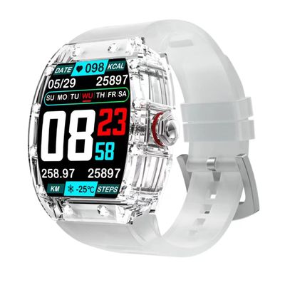 NFC Smartwatch Heart Rate Waterproof Fitness Bracelet HD Screen