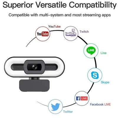 Weatherproof 2K 4K Livestream Camera Version 4K HD Webcam Q16