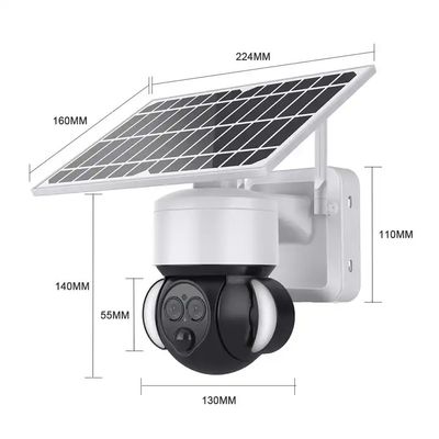 Night Vision Solar Camera Outdoor Wifi Security Camera CCTV 4G Camera