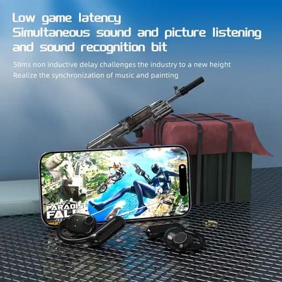 LED Indicator Noise Cancelling TWS Earbuds IPX-5 Sport Waterproof Earphone