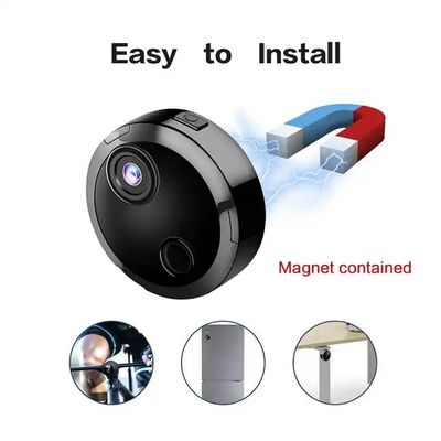 Infrared Night Vision Micro Camcorder 150 Degree Mini Wifi Camera HDQ15 1080P