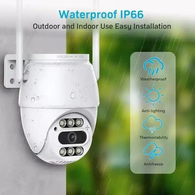 CMOS 2.4G WiFi Network Wireless IP Camera Intelligent Gimbal Camera