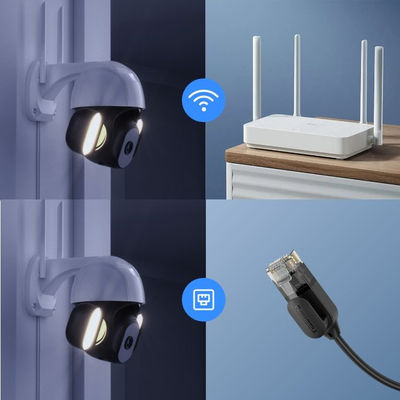 8MP ABS 4K Wifi CCTV Camera Outdoor Wireless Full UHD PTZ Wifi Camera