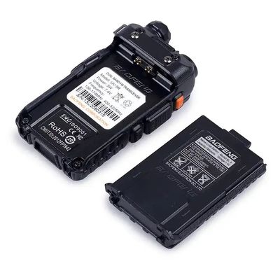8w 10w Handheld Radio Walkie Talkie 128 Channels Dual Band 1800m Ah Li-ion Battery