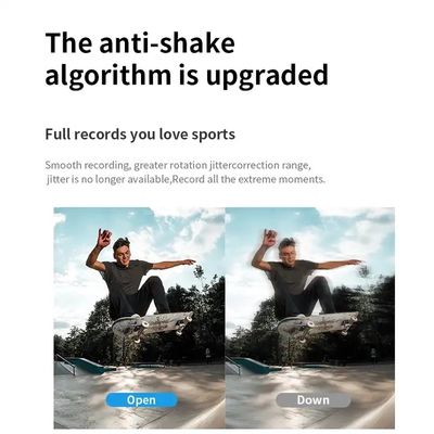 60FPS Waterproof Sports Cam 170 Degree 4k Vlog Action Camera