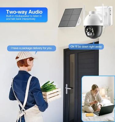 4Mp Outdoor Wireless Solar Wifi Ip Wifi Cctv Camera