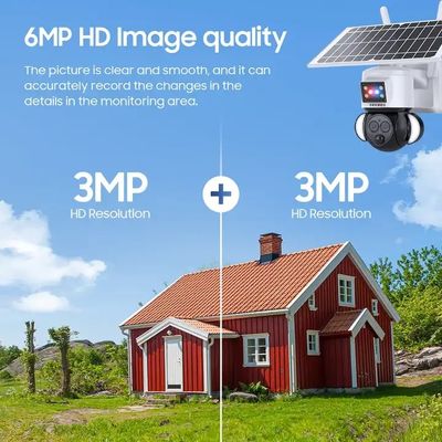 WiFi Night Vision Low Power PIR Wireless Solar 4G PTZ Camera