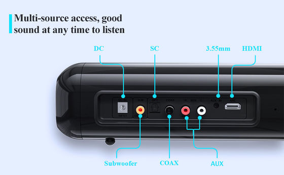 Blue Tooth 5.0 Speaker Soundbar Home System With Subwoofer