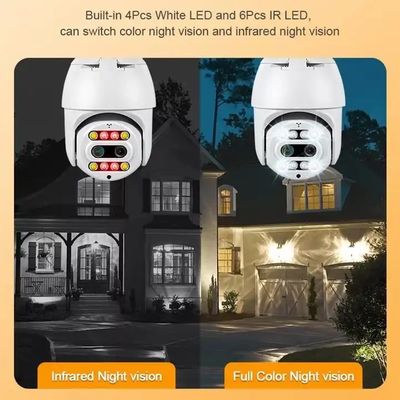 8MP IP Wireless CCTV Dual Lens Colorful Night Vision Camera