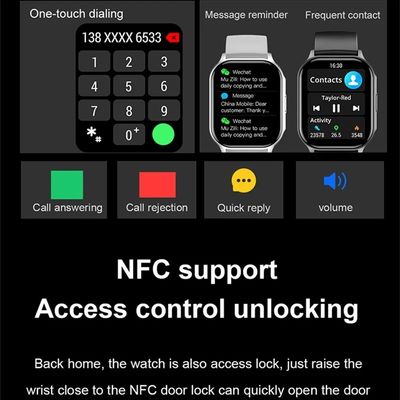HK26 Smart Watch Heart Rate Monitoring Smart 2.04 Inch AMOLED Display