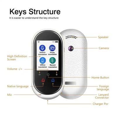 T8 Translation Device Real-Time Language Translator