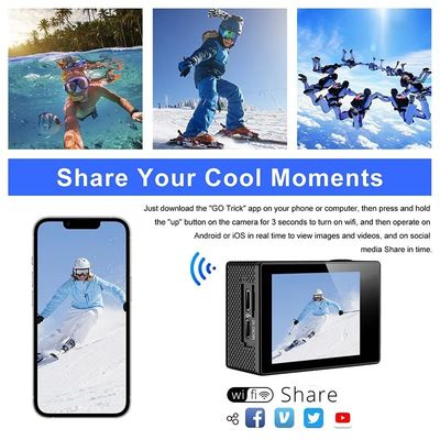 4K WiFi H9R HD Sports DV SJ4000 1080P  Camera Durable ABS Material