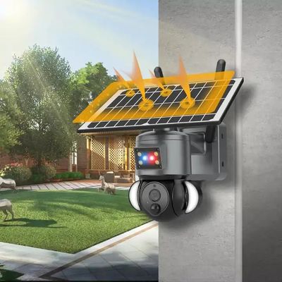 WiFi IP Network Solar Panel Security 12X Zoom Camera