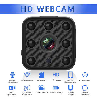 Wireless CCTV Security System 1080P Video WiFi Small CCTV Camera Night Vision  5 Hours Battery For Home Security Monitor
