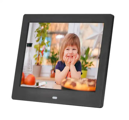 Digital Picture Frame with 1024x768 HD Display, autoplay via USB/SD Card Slots and Remote Control