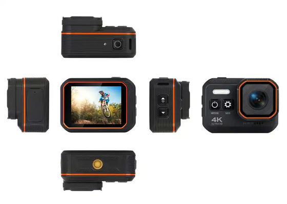 Waterproof 4K 24FPS 6G lens action camera Video camera