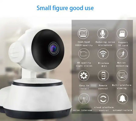 home security shaking head machine 720P wireless internet camera night vision motion detection alarm wifi camera