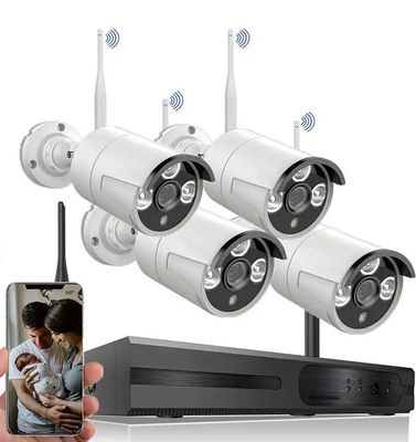 CCTV System 1536P 1080P NVR wifi Outdoor 2MP AI IP Camera Security System Video Surveillance LCD monitor Kit