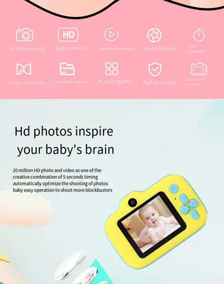 Cartoon Camcorder Digital Kid Camera Cute Toy Cat Dog Unicorn Chilren's Camera Toys Kids Selfie Toddler Child Camera