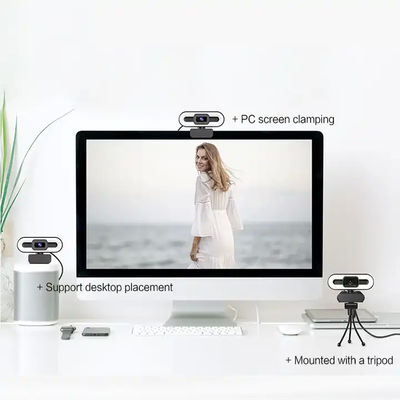 HD 1080P 2K 4K Webcam Auto Focus Fill Light Web Camera With Microphone Live Broadcast USB Computer PC Web Cam