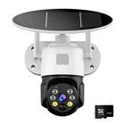 T30 Wireless Solar Battery Powered  CCTV Camera 3MP Outdoor Security WiFi 4G Solar PTZ Camera With Panel