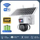 Solar CCTV WiFi Camera Security Wireless Motion Detection Alarming Surveillance Audio Night Vision