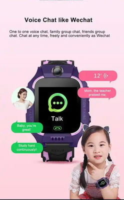 Children Phone Watch Smart Positioning Full Touch Screen Student Watch Red puzzle game remote monitoring