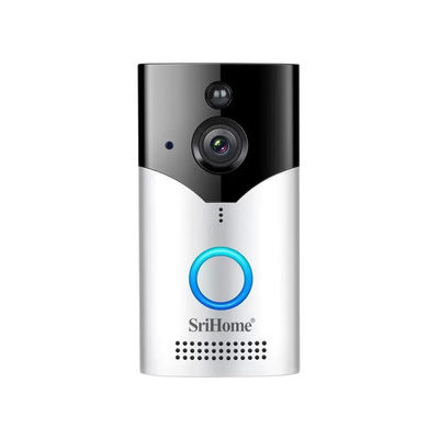 Wireless Door Phone Video Smart Doorbell Camera Two-way Audio PIR Detection WIFI Intelligent Ring Smart Doorbell