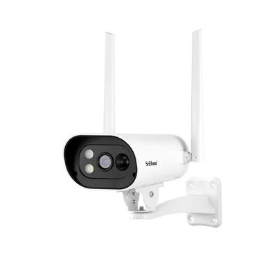 2K 4MP Wireless Solar Outdoor Wi-Fi Rechargeable Battery Security Surveillance Camera Wire Free 2-way Audio Night Vision