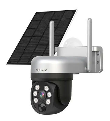 Waterproof Outdoor IP65 Wireless Wifi 4MP Solar Panel Power PIR Battery Security Camera