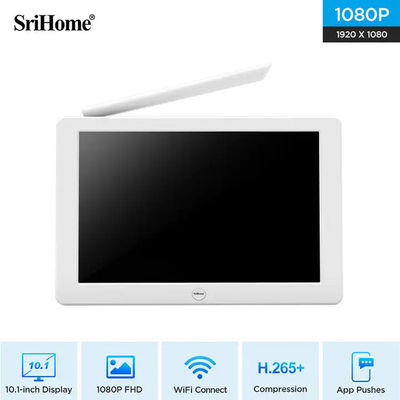 10.1 Inch LCD NVR Video Surveillance System NVR Kit Two Way Audio 2MP Wifi PTZ Dome Camera 4 Channel
