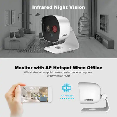 1296P Two-way audio Alarm detection Waterproof Indoor Outdoor Night Vision IP CCTV security camera