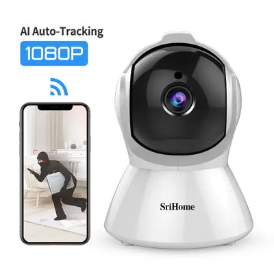 2MP Two-Way Audio Phone Push Alarm AI Auto Motion Tracking Indoor Wireless IP Security Baby Home Camera