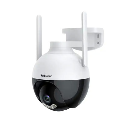 CCTV Security System 1080P PTZ With Audio Auto Tracking IR 10 meters AI Camera Install Outdoor House Srihome camera