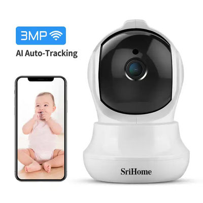 3MP Two-Way Audio Alarm NVR Max 128GB SD Card AP Hotspot IP CCTV Security Baby Pet Camera