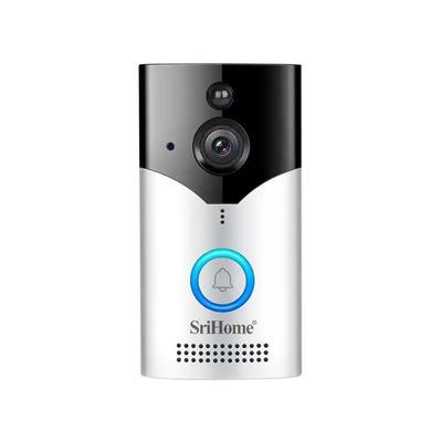 Wireless Smart Video Doorbell Camera With Ringtone Two-Way Audio Intelligent Human Detection Support Night Vision
