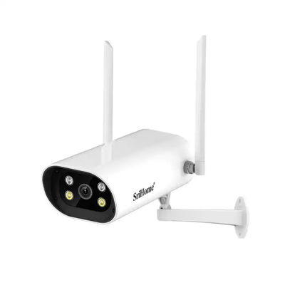 4MP Full-Color Night Vision Two-Way Audio Camera Outdoor Waterproof IP66 Security IP Camera