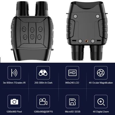 Hunter Forests Telescope Long-Range Digital Infrared Night Vision Binoculars Hunting Night Vision