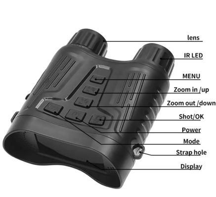 4K Night Vision Binoculars Hunter Night Vision Security Cameras Night Vision For Hunting