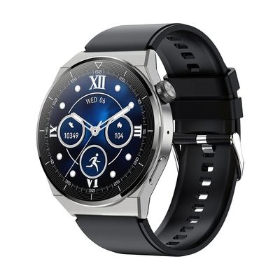 Durable Waterproof Test Heart Rate Blood Pressure Wireless Charging 390*390 HD Display Smart Watch
