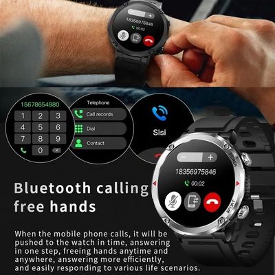 Personalised Men Smart Watch Comely Sports Big Screen Bluetooth Calling Leisure Outdoor Wristwatch