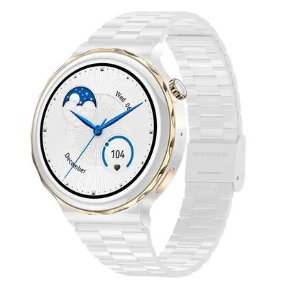 Women NFC HK43 IP68 Smartwatch Sport Heart Rate Waterproof 260mAh PK GT 3 Pro 1.36" 390*390 HD